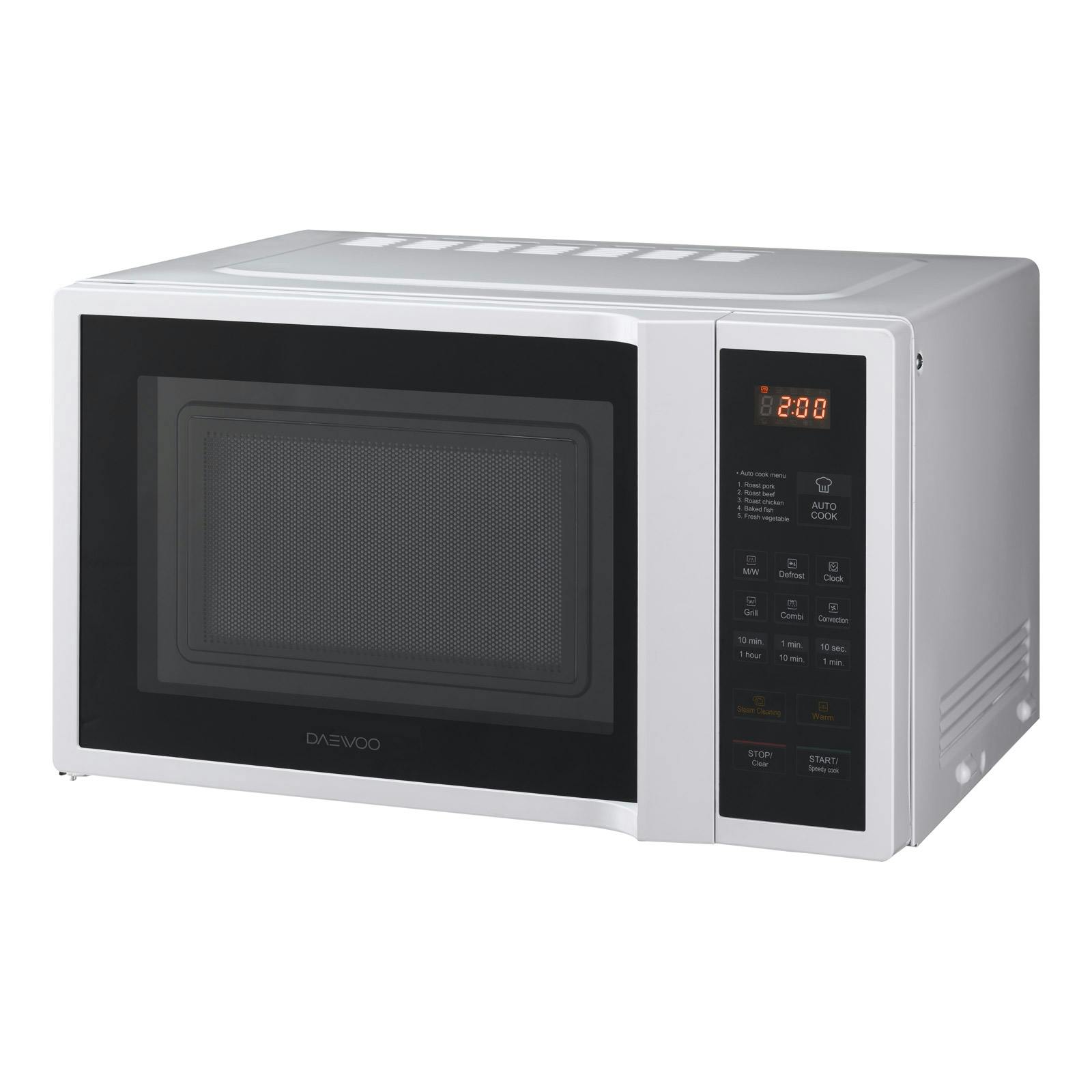 Daewoo KOC9Q1T Combination Microwave Oven in White, 28L 900W