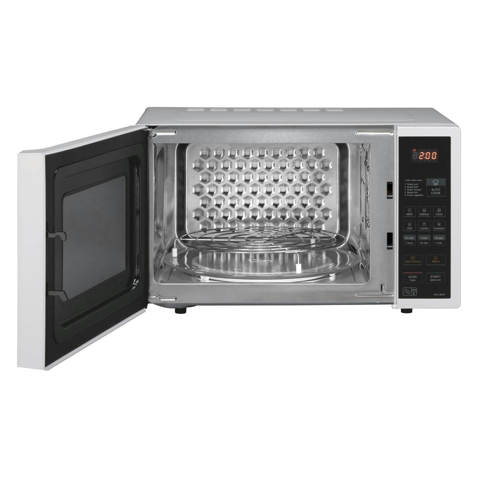 Daewoo KOC9Q1T Combination Microwave Oven in White, 28L 900W