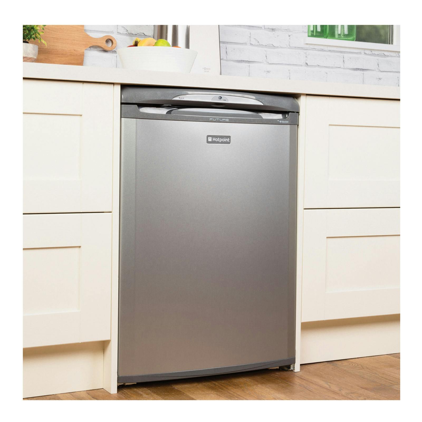 Hotpoint RLA36G 60cm Undercounter Larder Fridge in Graphite, A+ Rated